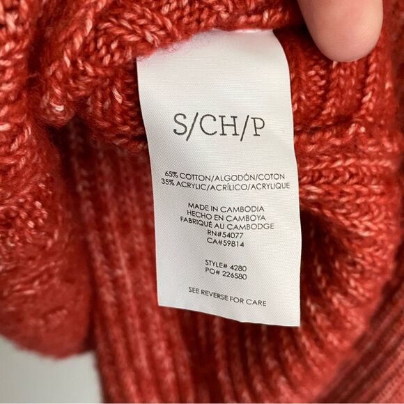 Cabi Playoff Cable Knit Pullover Knit Sweater - Picture 4 of 5